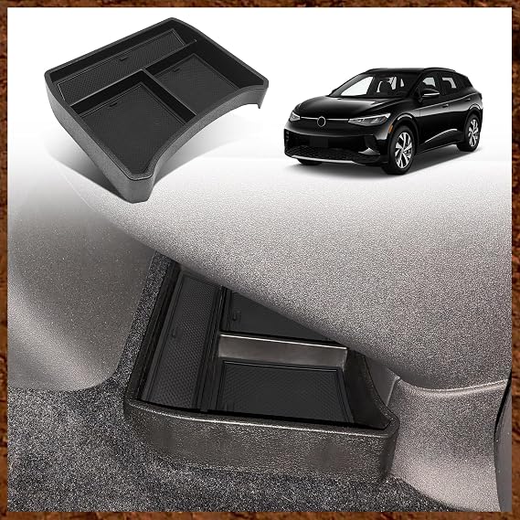 Muslogy Lower Console Organizer for 2023 2024 2025 2026 Volkswagen ID.4