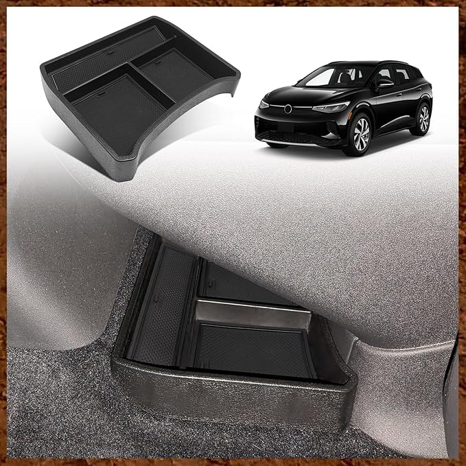 Muslogy Lower Console Organizer for 2023 2024 2025 2026 Volkswagen ID.4