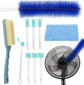 XANGNIER Fan Cleaning Brush Dust Removal Tool Kit,Bendable,10 Pcs