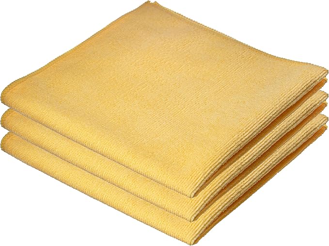 Superio Microfiber Cleaning Cloth for Cars, Kitchen Cleaning Rags for Housekeeping, 16" Micro Fiber Towels for House, Ba