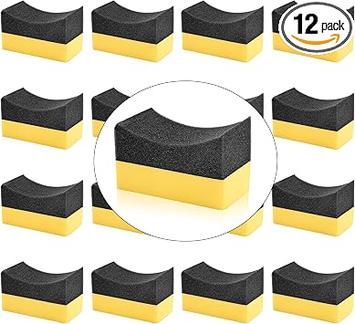 12 PCS Tire Shine Applicator Pad