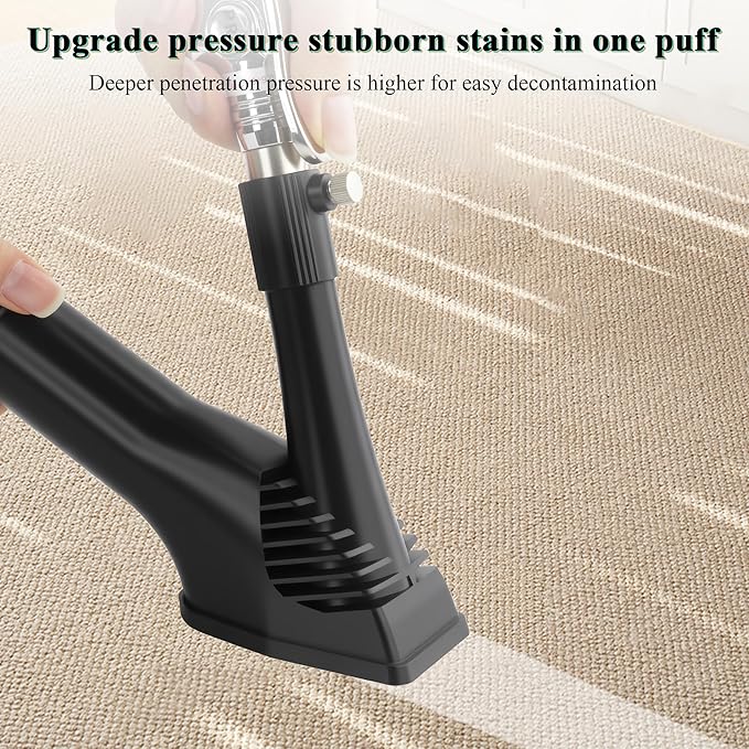 GOCCIDA 2IN1 Car Interior Detailing Air Blow Gun & vacunm Gun with Adjustable Air Flow Nozzle,Cleaning Gun Quickly Blasts Dirt and Dust from Surface Works with Air Compressor(Upgrade Rotate Tube)