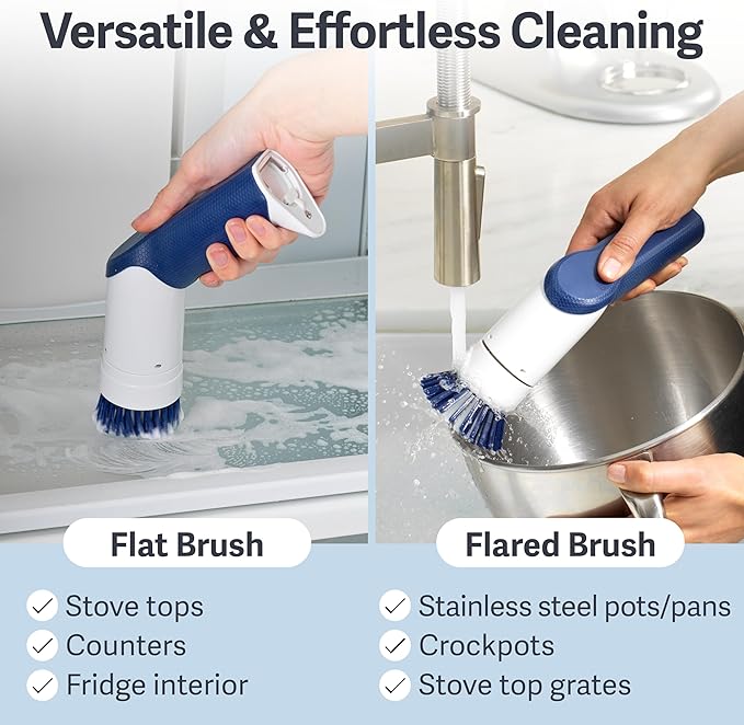 Casabella Power Spin Handheld Scrubber