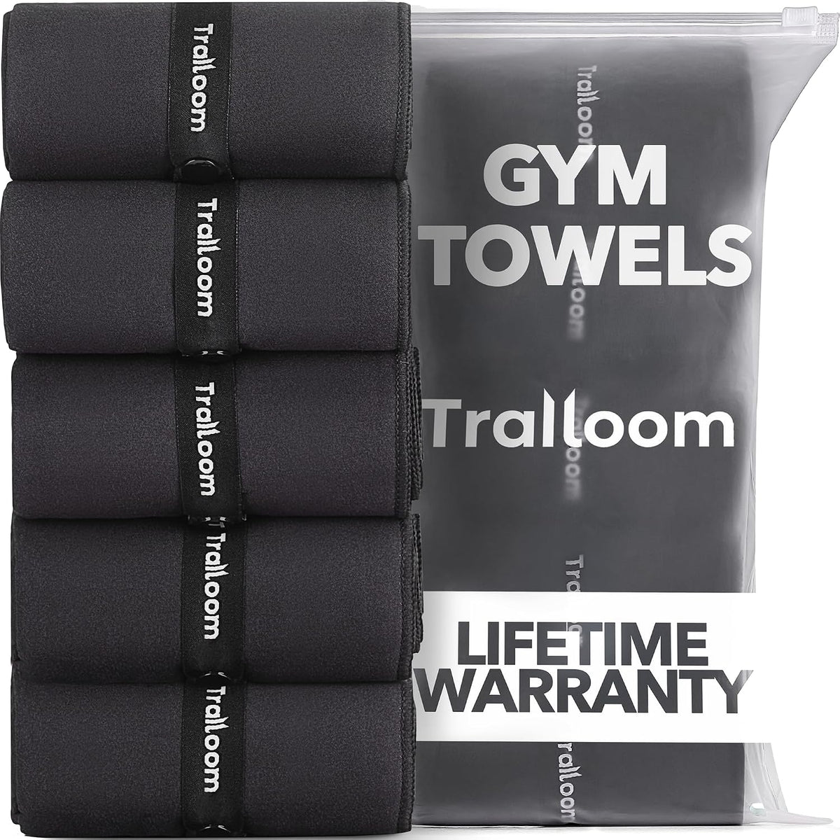 Microfiber Gym Towels, Quick Dry, Highly Absorbing, Odor-Free