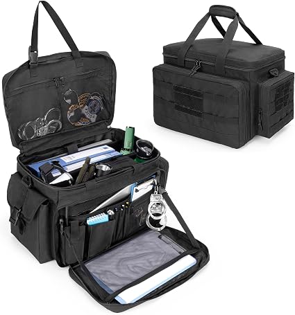 samdew Patrol Bag with Laptop Layer up to 15.6", MOLLE Compatible, Bag Only
