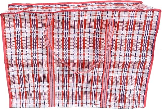 80L Extra Large Storage Bag SQXBK 70x50x25cm/28x20x10inch Red Checkered Water Resistant Organizer Bag Moving Bag Carryin