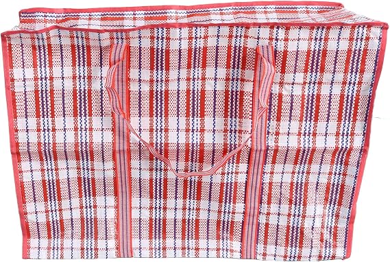 80L Extra Large Storage Bag SQXBK 70x50x25cm/28x20x10inch Red Checkered Water Resistant Organizer Bag Moving Bag Carryin