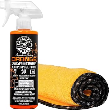 Chemical Guys, Signature Orange Degreaser Kit with Microfiber Towel, 16 oz