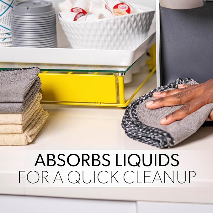 Chemical Guys AllSwipe Multi-Purpose Microfiber Towels, Car Interior, Home and Garage, Scratch-Free, Lint-Free Short-Pile Microfiber, Multi-Color, 14 in x 12 in - 9 Pack