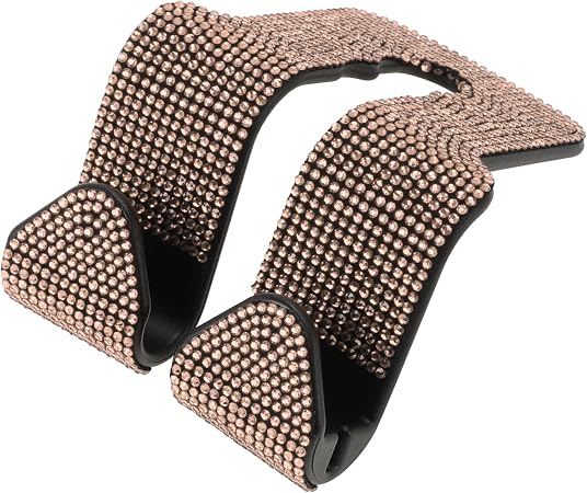 1 Pcs for Purses and Bags, Mobile Phone Holder Car Seat Headrest Hook Sturdy Car Seat Back Organizer Hooks Champagne ABS