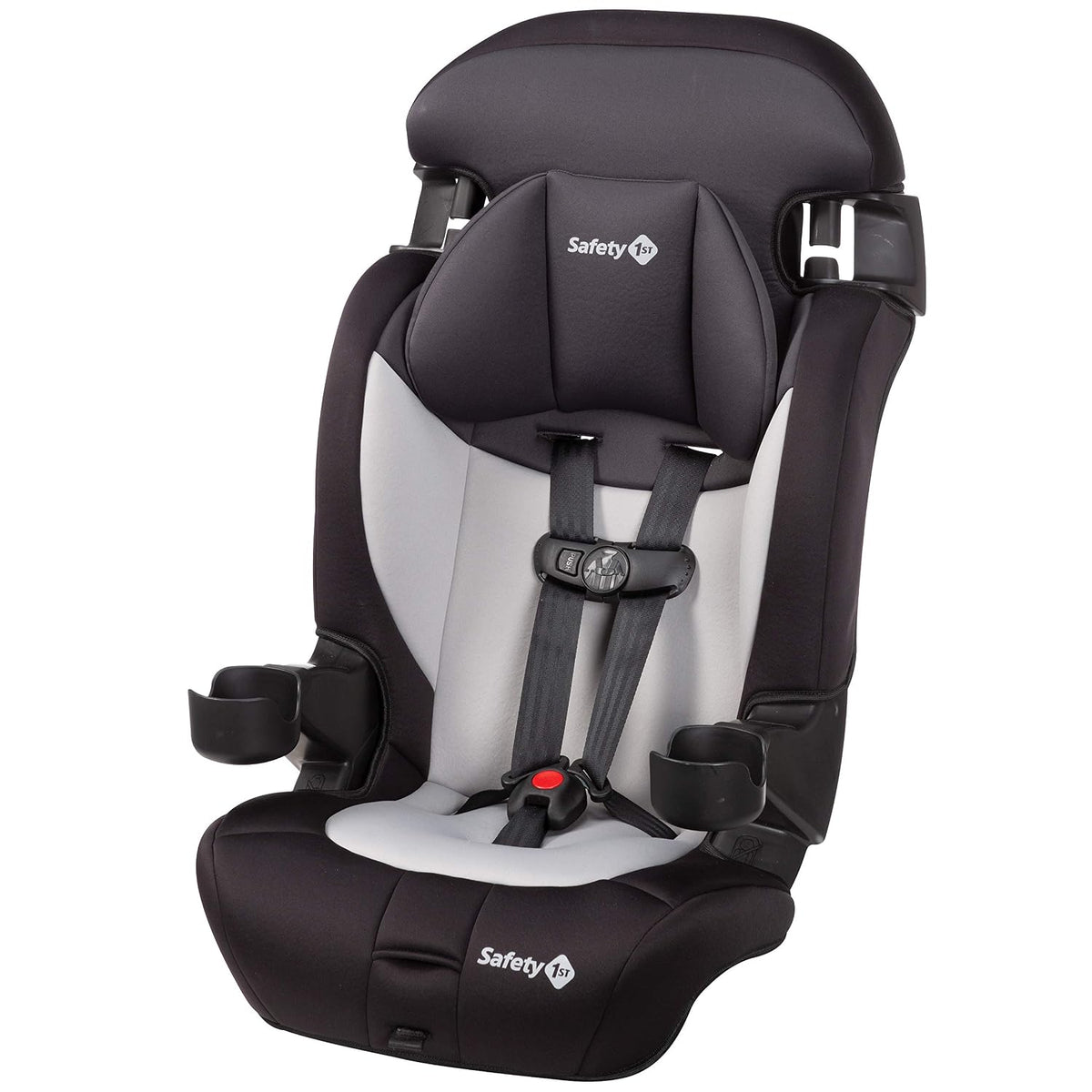 Grand 2-in-1 Booster Car Seat, Converts from High Back to Belt-Positioning Booster, High Back Seat for Kids 40-65, and Belt-Positioning 40-100 Pounds, Black Sparrow