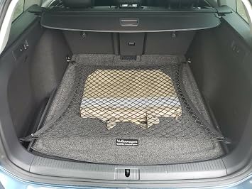 Trunk Organizer Cargo Net for Volkswagen ID.4 2021-2025 – Floor Style Cargo Net for SUV Truck – Premium Mesh Car Trunk O