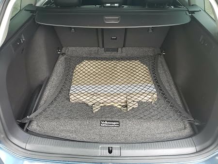 Trunk Organizer Cargo Net for Volkswagen ID.4 2021-2025 – Floor Style Cargo Net for SUV Truck – Premium Mesh Car Trunk O