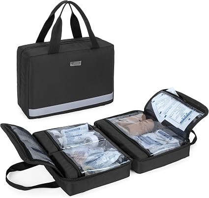 Trunab Small First Aid Kit Bag Empty Portable Emergency Kits Trauma Bag