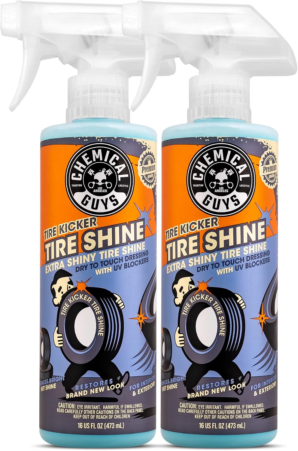 Tire Kicker Extra Glossy Tire Shine for Rubber & Trim, 16 oz