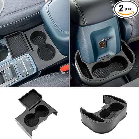 CDEFG 2022-2024 Maverick Car Cup Holder Organizer for Maverick Center Console CupHolders Expander Fit for First Row and 