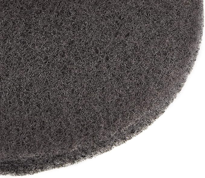 uxcell 5 Inch 1500 Grit Drill Power Brush Tile Scrubber Scouring Pads Cleaning Tool 5pcs
