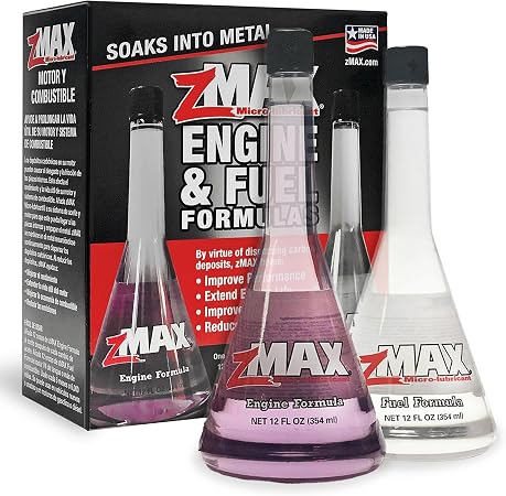 zMAX 51-011 - Engine & Fuel Formula Kit - Easy to Use - Reduces Carbon Build-Up & Lubricates Metal Extending Life of Car
