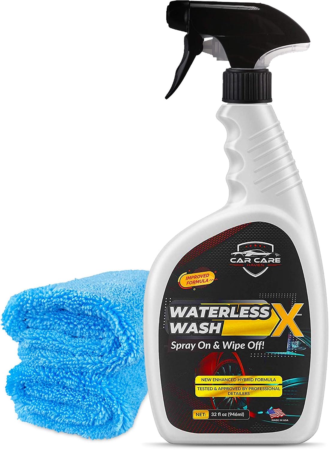 Waterless Wash X-Car Detailing, 32oz