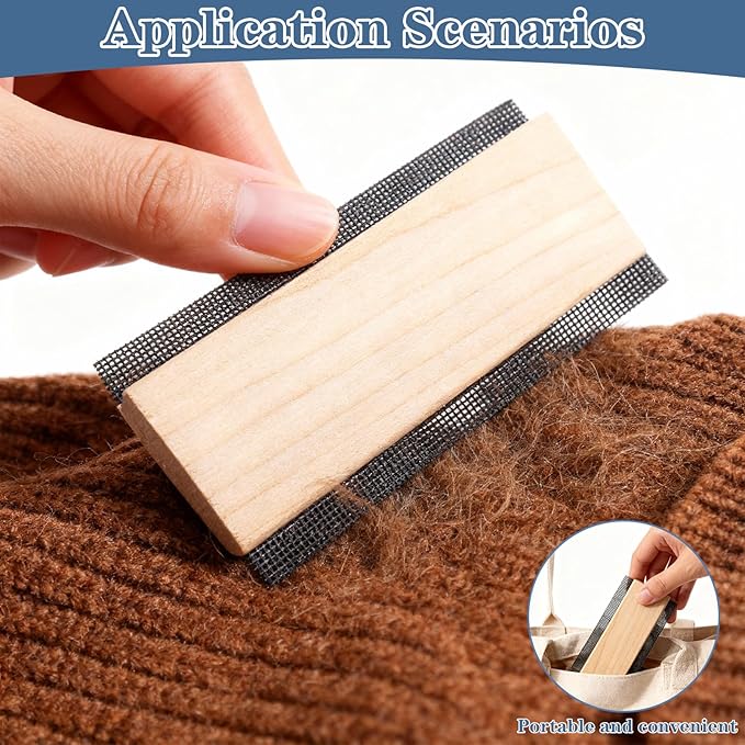 Sweater Comb,Cashmere Comb for Sweaters,2Pcs Sweater Removes Balls,Balls from Clothing Portable Handheld Clothing Care Tool