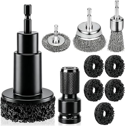 Wheel Hub Cleaning Tool, Wheel Rust Removal Cleaner Kit