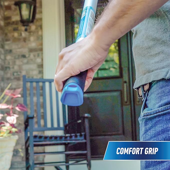 Unger Professional Connect and Clean 6’-12’ Aluminum Telescopic Extension Pole with Locking Cone and Quick-Flip Clamp, Compatible with Cleaning Tool Attachments, Indoor and Outdoor Use