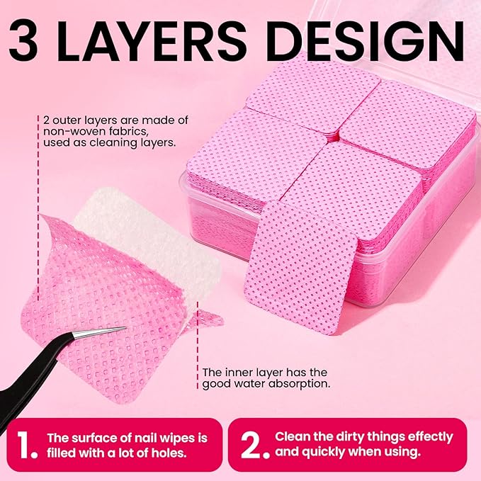 FANDAMEI Nail Remover Kit, Soak Off Kit with Soak Off Clips, Lint Free Wipes, Polish Remover Bottle, Cuticle Nippers, Pusher, Peeler. Cuticle Oil. Nail Files and Buffers. Gel Nail Remover Tools Set