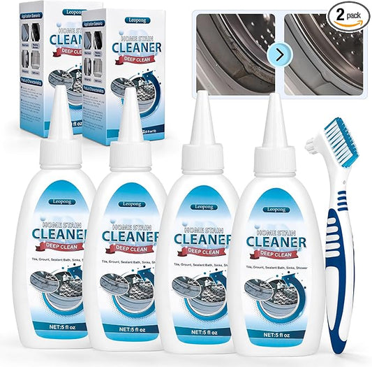 Leopong Home Cleaner Gel, Cleaner for Washing Machine, Refrigerator Strips, Household Shower, Kitchen Sinks, Walls, Tiles, Bathrooms- 20 fl oz