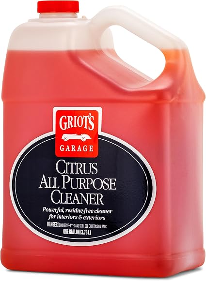 Griot's Garage Citrus All Purpose Cleaner for Car Detailing, Works for Exterior and Interior Surfaces Including Carpet, 