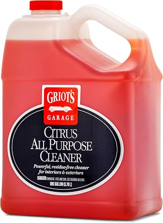 Griot's Garage Citrus All Purpose Cleaner for Car Detailing, Works for Exterior and Interior Surfaces Including Carpet, 
