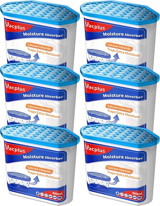 Vacplus Moisture Absorber, 16.0 OZ, Strong Absorption, Fragrance Free