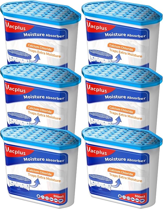 Vacplus Moisture Absorber, 16.0 OZ, Strong Absorption, Fragrance Free
