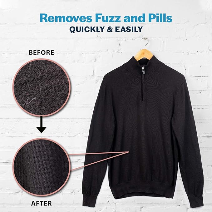 Fuzz Free Electric Fabric Shaver, Rechargeable Lint Remover, Fuzz Pill Clothing Remover