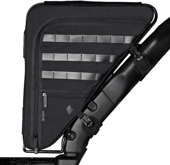 XG Cargo GAMA Adventure Series Gen 2 Rear Roll Bar Storage Bags for Jeep Wrangler JL/4xe 4-Door (2024 & Up) – Heavy-Duty