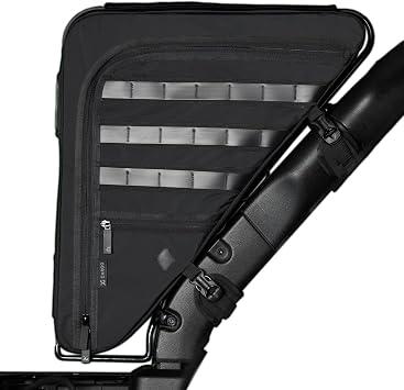 XG Cargo GAMA Adventure Series Gen 2 Rear Roll Bar Storage Bags for Jeep Wrangler JL/4xe 4-Door (2024 & Up) – Heavy-Duty