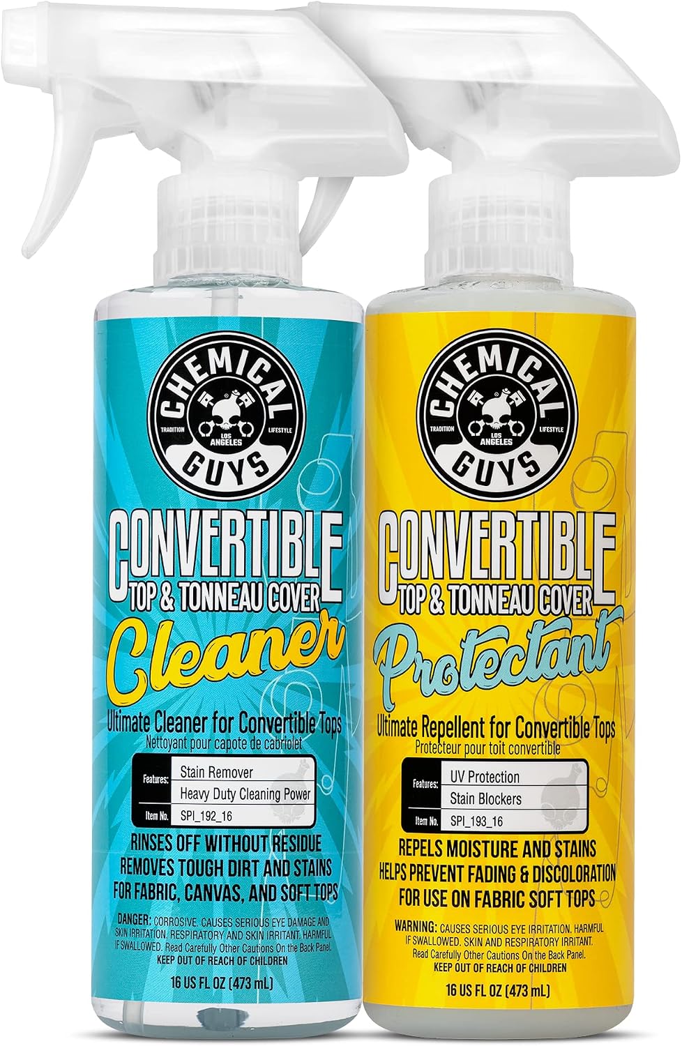 Convertible Top Cleaner & Protectant Kit, 2-Piece, 16 oz