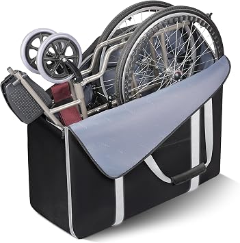 Ytonet Wheelchair Bag, Wheelchair Accessories for Foldable Wheelchairs