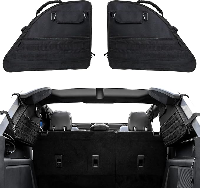 Roll Bar Storage Bag Cargo Cage for Ford Bronco 2021-2026 4 Door