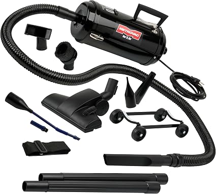 MetroVac Vac N Blo VNB-94BD - 4.0 Peak HP Car Vacuum & Blower, All-Steel Construction, Versatile Automotive Detailing To