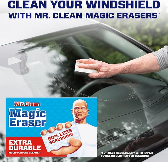 Mr. Clean Magic Eraser, Extra Durable | Multi Purpose Cleaner | 10 Count, Pack of 4