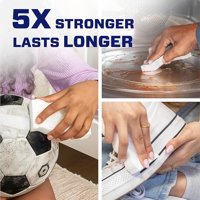Mr. Clean Magic Eraser, Extra Durable | Multi Purpose Cleaner | 10 Count, Pack of 4