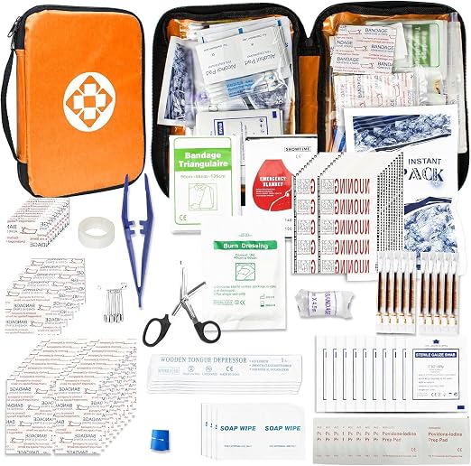 300Piece Portable First Aid Kit Refill Supplies for Car Mini Caming Emergency First Aid Kit Hiking Survival Essential Ki
