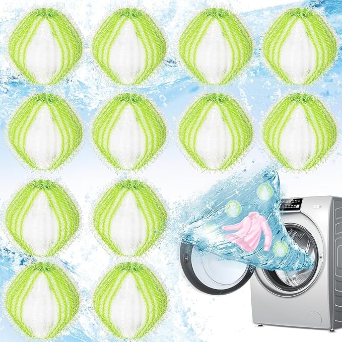 Reusable Washing Machine Lint Balls - Ideal for Removing Hair, Lint, and Dust from Laundry
