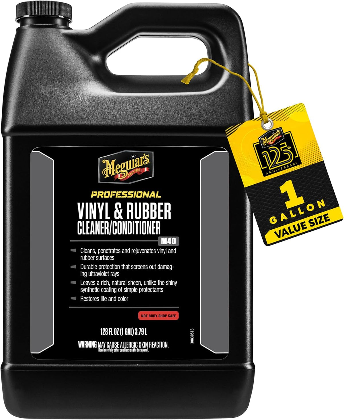 Professional M40 Vinyl & Rubber Cleaner & Conditioner, 1gal