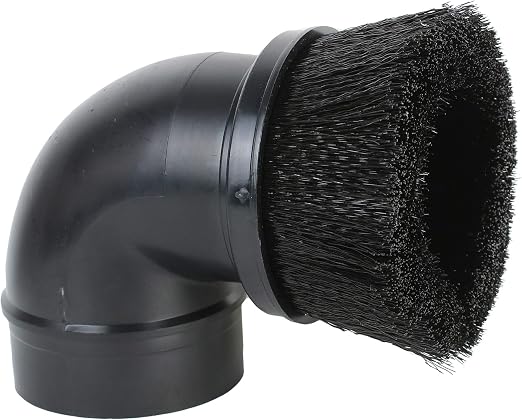 2.5" Dust Brush Attachment Compatible with Shop Vac, Craftsman, and more Wet Dry Vacuum Cleaner Accessory with Nylon Bri