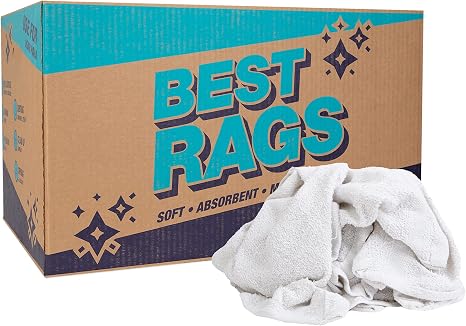 Arkwright W11 Terry Cloth Towels for Cleaning - Soft Cotton Blend Washable Multi-Purpose Bar Mop, Absorbent & Quick Dry,