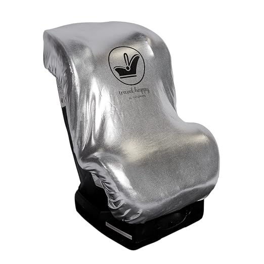 J.L. Childress Cool N Cover Baby Car Seat Heat Shield, Protective Sun Shade