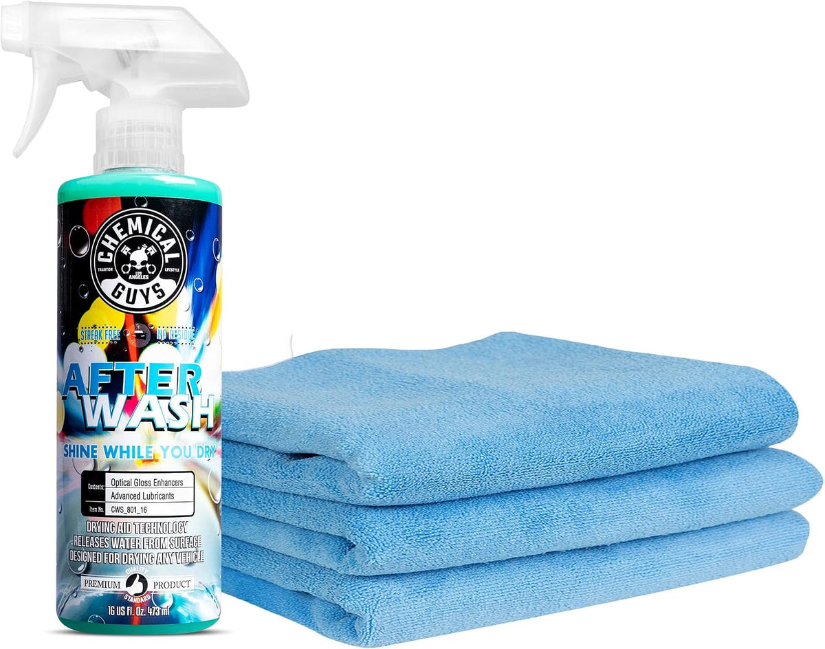 After Wash Drying Aid & Microfiber Towels Dry Kit, 16 oz