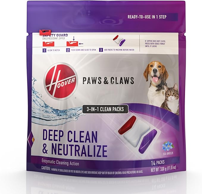 Hoover PowerScrub XL Pet Carpet Cleaner Machine for Carpet and Upholstery, Deep Cleaning Carpet Shampooer Machine with Multi-Purpose Tools, Powerful Suction, Pair with Hoover Cleaner Solution