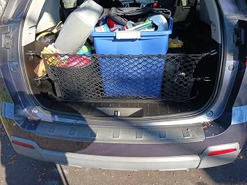 Trunk Organizer Cargo Net for Chevy Equinox GMC Terrain 2010-2017 – Envelope Style Cargo Net for SUV – Premium Mesh Car 